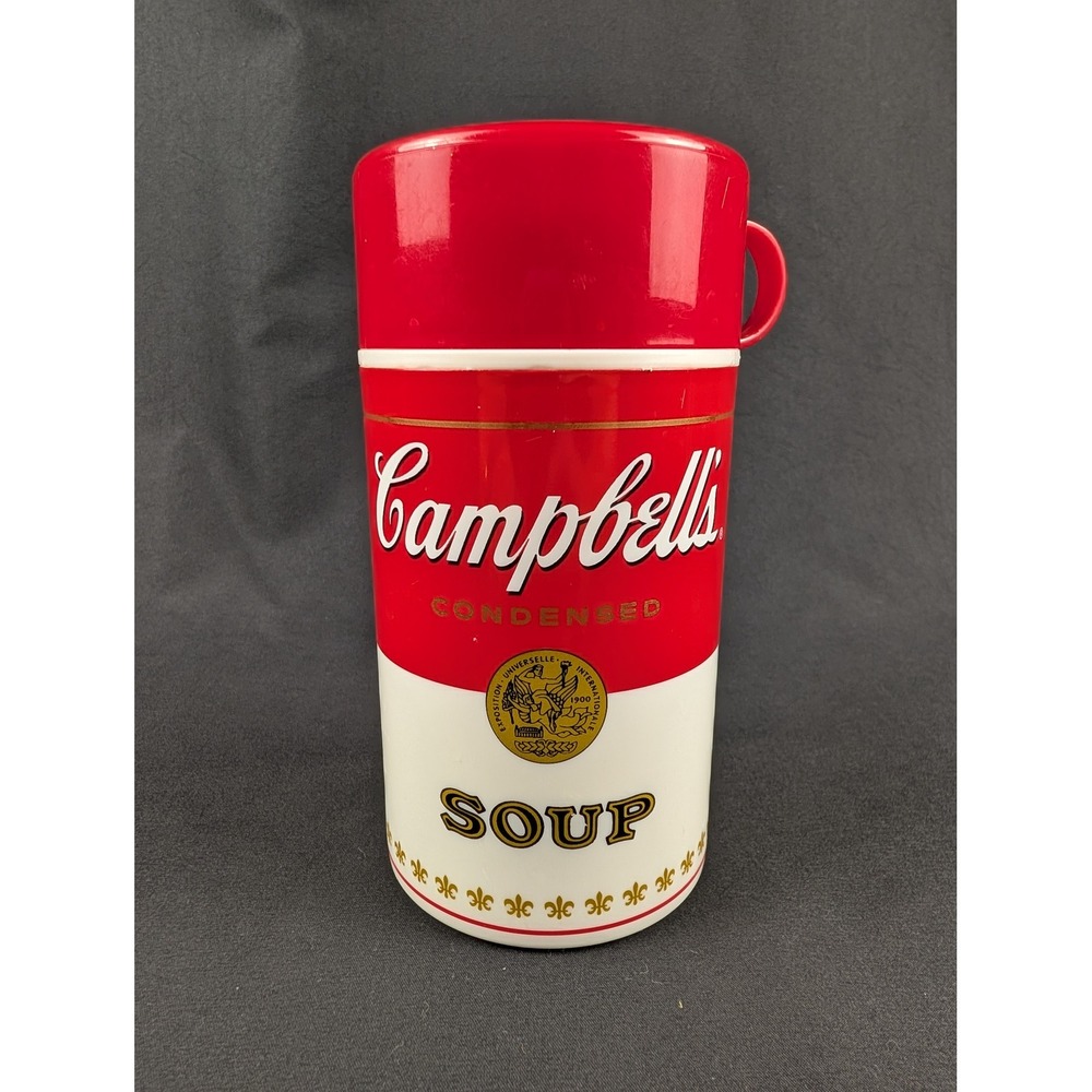 Vintage 1998 Campbells Soup Can-Tainer Insulated Thermos